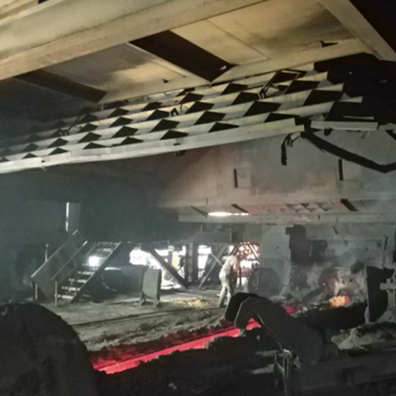 BLAST FURNACE Taphole Capture Hood